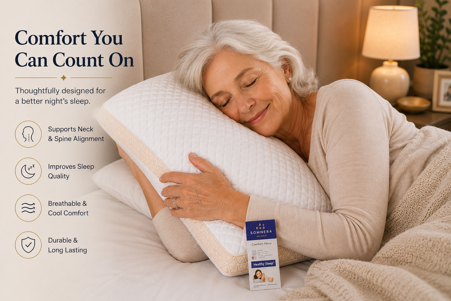 Somnera Luxury Cooling Pillow Set
